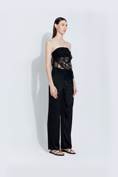 Ana Lace Top in Black
